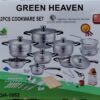 52 pcs Green Haven cookware set