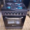 Electric cooker with oven